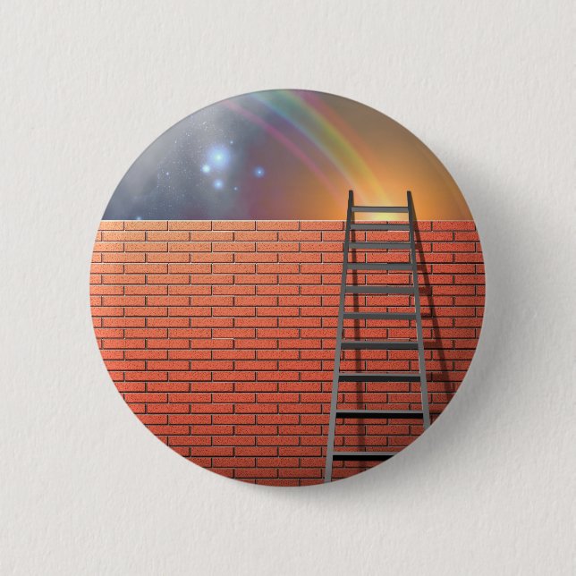 Macaron Rond 5 Cm Rêve (Devant)