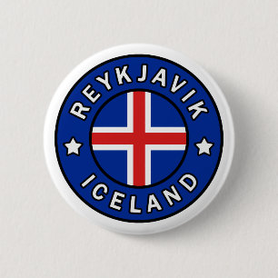 Macaron Rond 5 Cm Reykjavik Islande