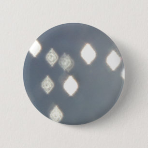 Macaron Rond 5 Cm Rhombusmuster auf blaugrauem Hintergrund