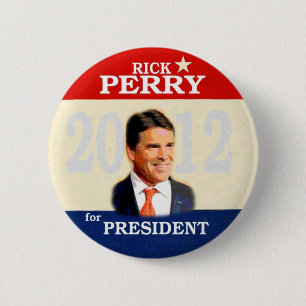 Macaron Rond 5 Cm Rick Perry 2012