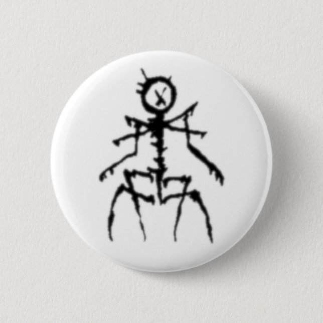 Macaron Rond 5 Cm Rien Pin (Devant)