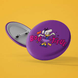 Macaron Rond 5 Cm Robe Boo-tiful Daisy Canard Halloween