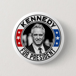 Macaron Rond 5 Cm Robert Kennedy, Jr. pour le président 2024