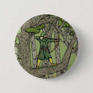 Macaron Rond 5 Cm Robin des Bois