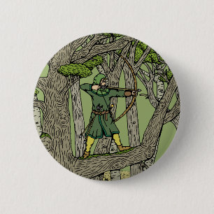 Macaron Rond 5 Cm Robin Hood