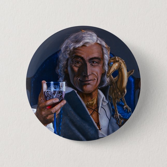 Macaron Rond 5 Cm Robinton - bouton (Devant)