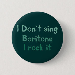 Macaron Rond 5 Cm Roche de baryton il bouton