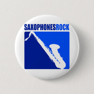 Macaron Rond 5 Cm Roche de saxophones !