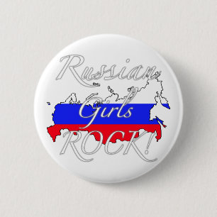 Macaron Rond 5 Cm Roche russe de filles !