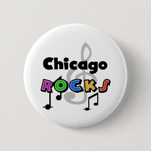 Macaron Rond 5 Cm Roches de Chicago