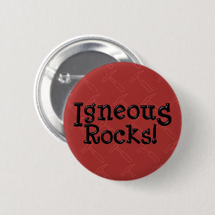 Macaron Rond 5 Cm Roches ignées !