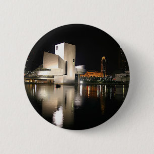 Macaron Rond 5 Cm Rock and Roll Hall of Fame & Museum, Cleveland OH