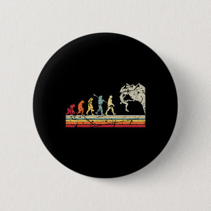 Macaron Rond 5 Cm Rock Escalade Évolution humaine Monteur Vintage