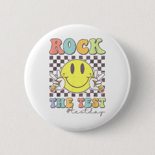 Macaron Rond 5 Cm Rock Le Test Test Tester Enseignant Motivation