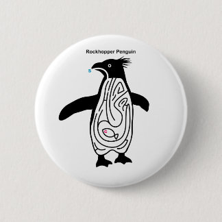 Macaron Rond 5 Cm Rockhopper Penguin Maze B