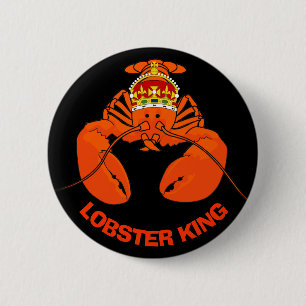 Macaron Rond 5 Cm Roi de homard
