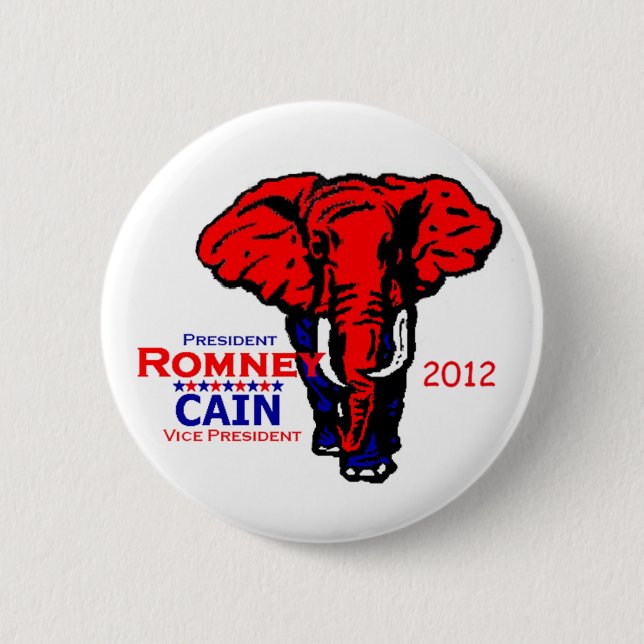 Macaron Rond 5 Cm Romney Caïn 2012 (Devant)