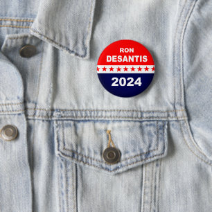 Macaron Rond 5 Cm Ron Desantis 2024