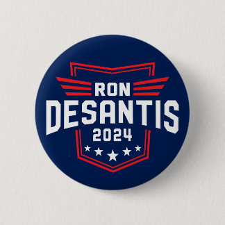 Macaron Rond 5 Cm Ron Desantis 2024 pour l'élection présidentielle