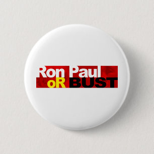 Macaron Rond 5 Cm Ron Paul ou buste !