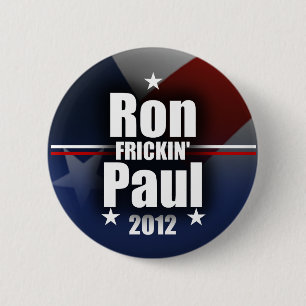 Macaron Rond 5 Cm Ron Paul pour le président