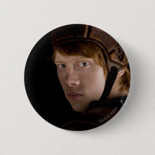 Macaron Rond 5 Cm Ron Weasley équipé