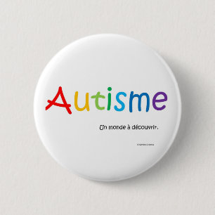 Macaron Rond 5 Cm Rond de découvrir d'à de monde de l'ONU de Macaron