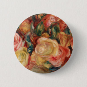 Macaron Rond 5 Cm Rose (1912) par Pierre-Auguste Renoir Art nouveau