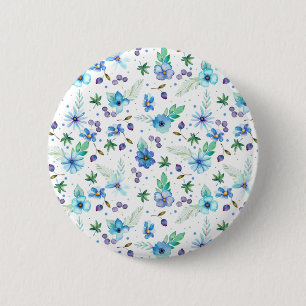 Macaron Rond 5 Cm Rose bleu