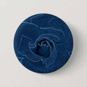 Macaron Rond 5 Cm rose bleu velouté