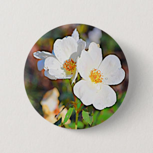 Macaron Rond 5 Cm Rose de Georgia Cherokee