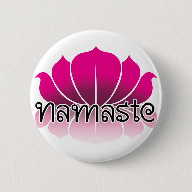 Macaron Rond 5 Cm Rose de Lotus (Devant)