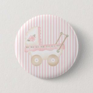 Macaron Rond 5 Cm Rose de voiture d'enfant