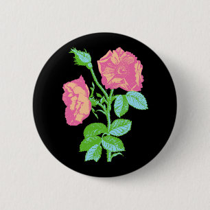 Macaron Rond 5 Cm Rose Pastel