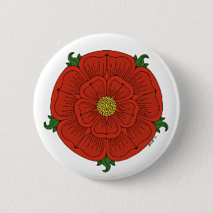 Macaron Rond 5 Cm Rose rouge de Lancastre