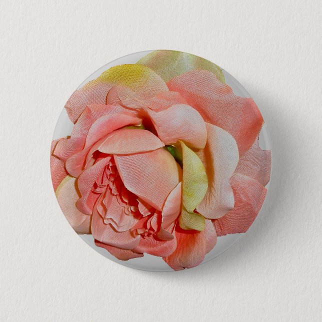 Macaron Rond 5 Cm Roses de tissu coordonnant des articles (Devant)