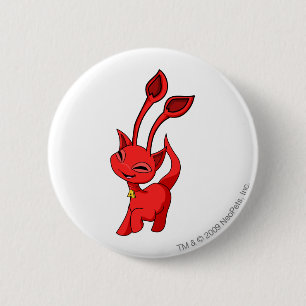 Macaron Rond 5 Cm Rouge d'Aisha