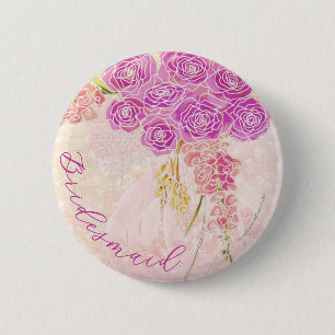 Macaron Rond 5 Cm Rouge de coucher de soleil transparent noeud Brigh