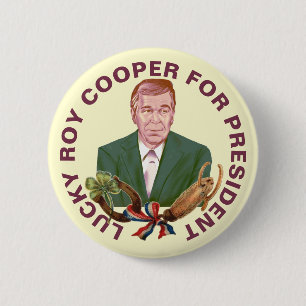 Macaron Rond 5 Cm Roy Cooper pour President 2024 Button