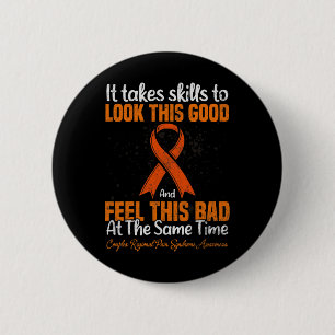 Macaron Rond 5 Cm Rsd Crps Complexe Sensibilisation régionale au syn