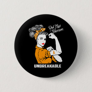 Macaron Rond 5 Cm RSD CRPS Guerrier Indestructible RSD CRPS Sensibil