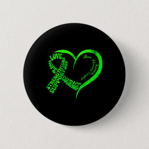 Macaron Rond 5 Cm Ruban de sensibilisation à la greffe de moelle oss