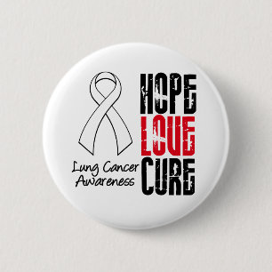 Macaron Rond 5 Cm Ruban de traitement d'amour d'espoir de Cancer de