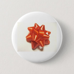 Macaron Rond 5 Cm Ruban rouge