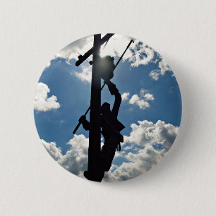 Macaron Rond 5 Cm Rusty the Lineman