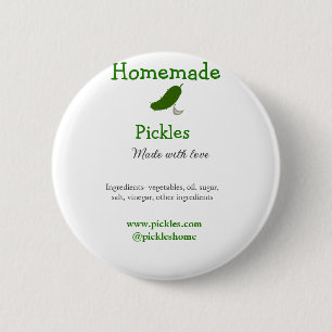 Macaron Rond 5 Cm Sachets maison faits avec amour ajouter texte site