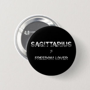 Macaron Rond 5 Cm Sagittarius -Freedom Lover