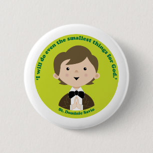 Macaron Rond 5 Cm Saint Dominic Savio