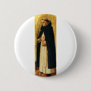 Macaron Rond 5 Cm Saint Dominique par Carlo Crivelli