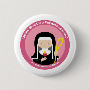Macaron Rond 5 Cm Saint Gertrude le Grand